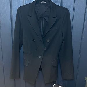 Express black blazer